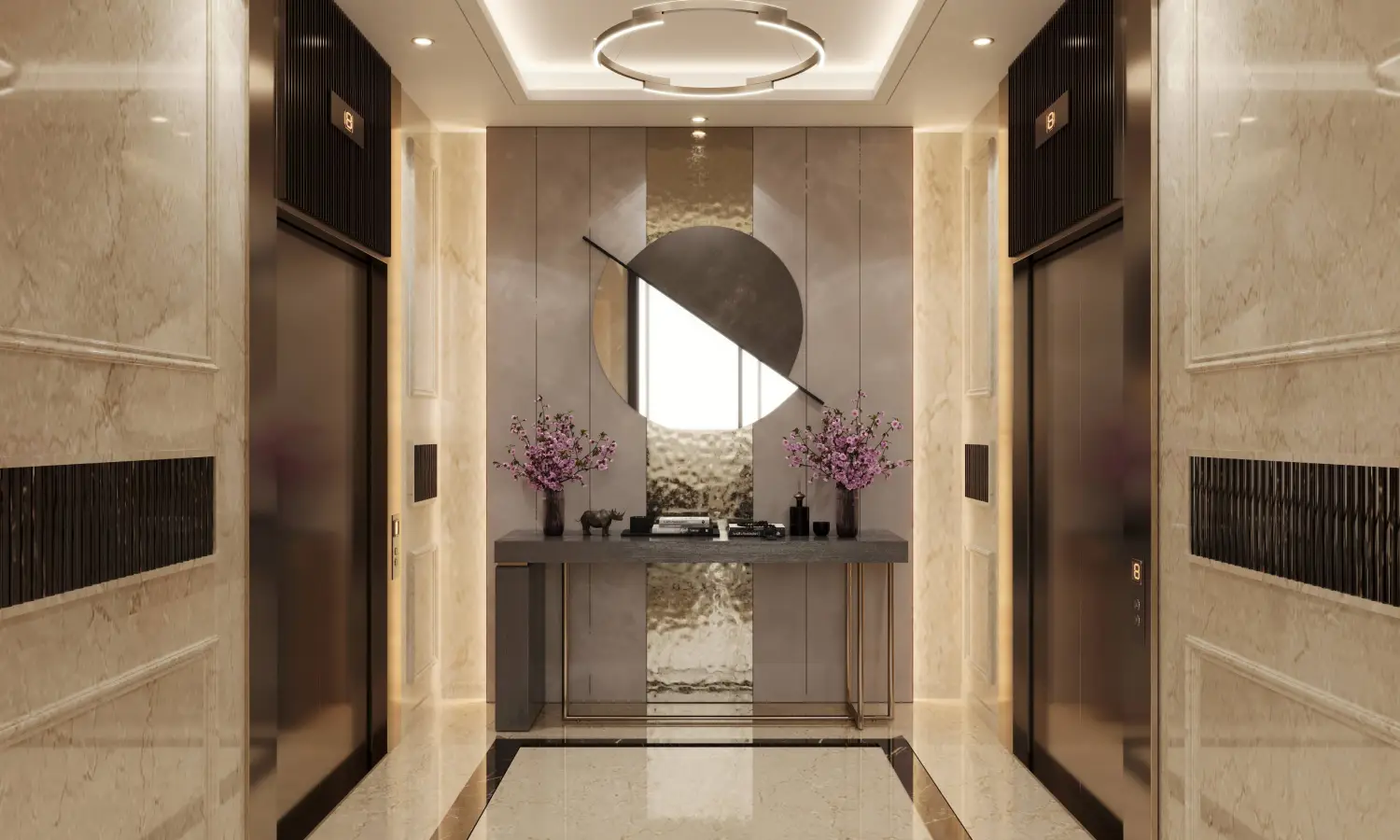 Grand lobby at Swaranaya